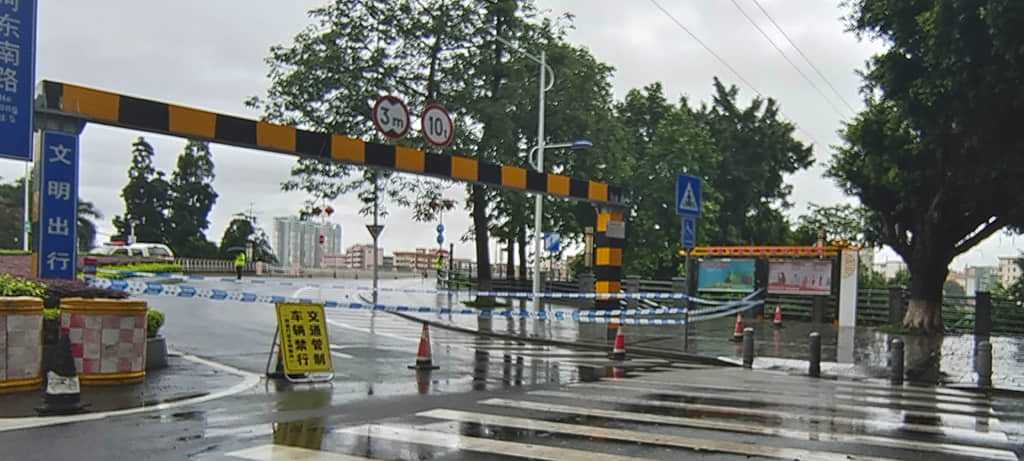 从化街口大桥被封