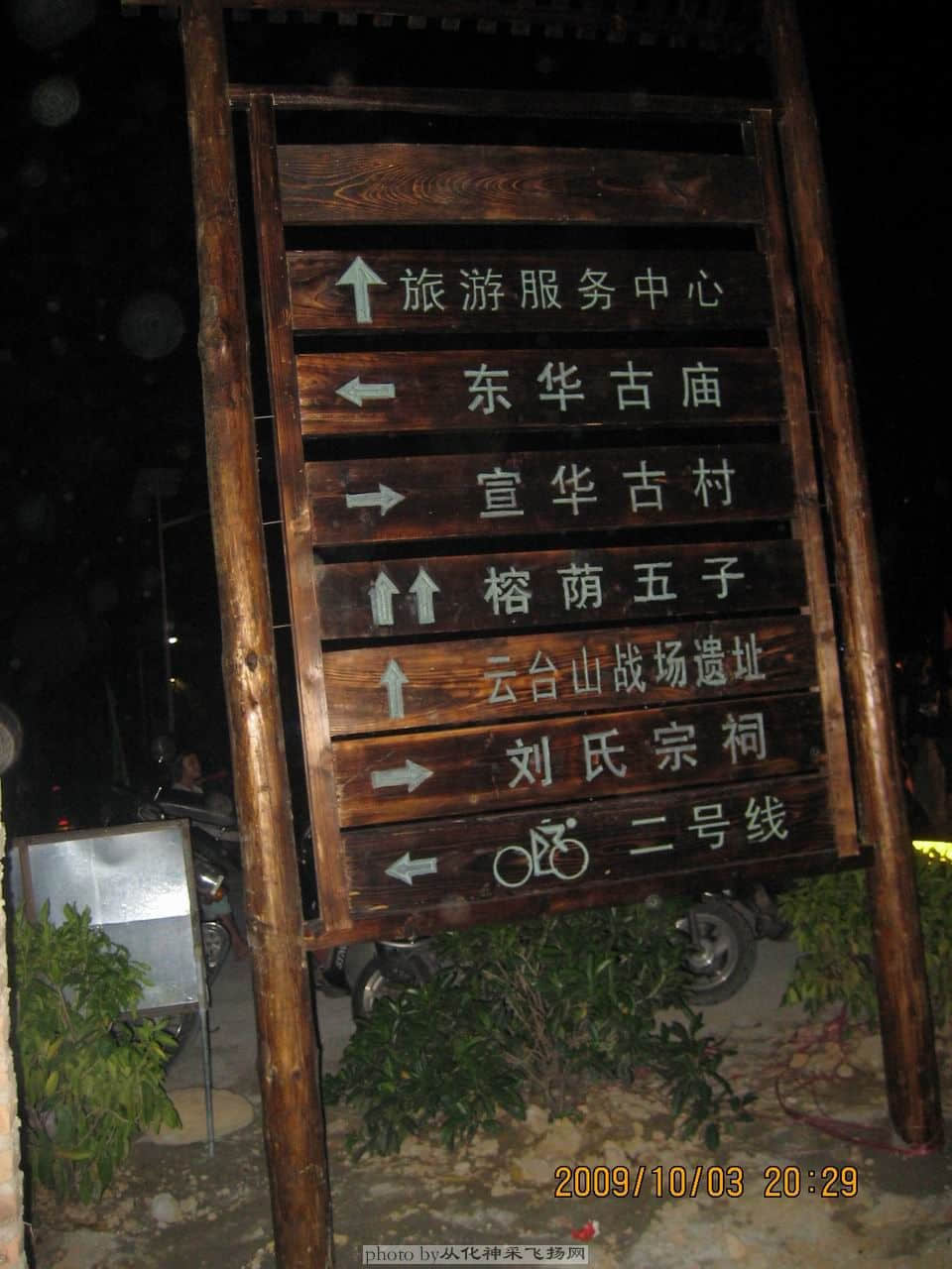 路牌指引