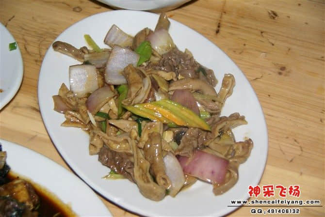 生炒牛肚